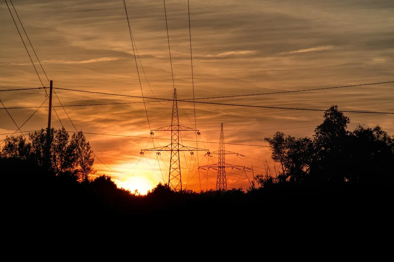 sunset, power lines, electrician, nature, the sun. A 2027 outlook on markets for electrical contractor owners