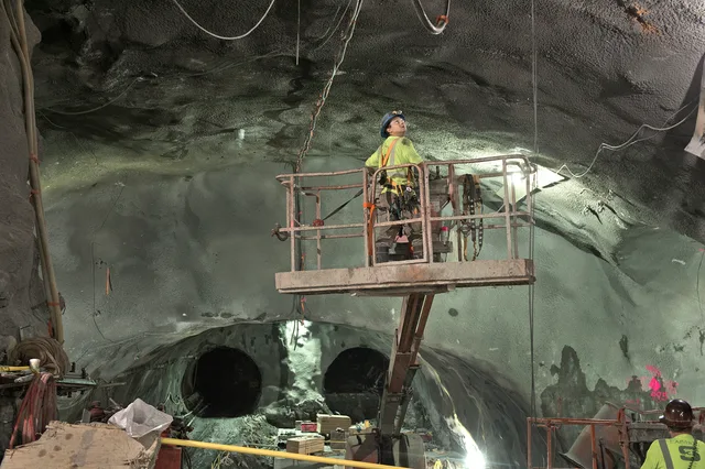 This is an update showing the progress on construction of the the Second Avenue Subway as of Saturday, May 12, 2012, with electrical contractors doing wiring work. Photo: Metropolitan Transportation Authority: Patrick Cashin. 3 wiring margin problems Calgary contractors face when oilpatch demand swings